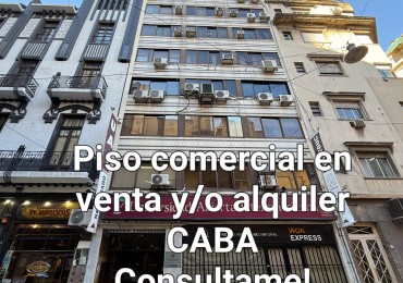 PISO COMERCIAL-OFICINAS EN CABA